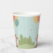 Birthday Picnic, Cute Retro Style 紙コップ (右)