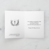 Birthday Prayer Eucharist Latin Prayer for  Priest カード (内部)