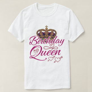 Birthday Queen Best Shirt Tシャツ