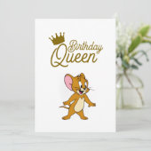 Birthday Queen Card サンキューカード (スタンド正面)