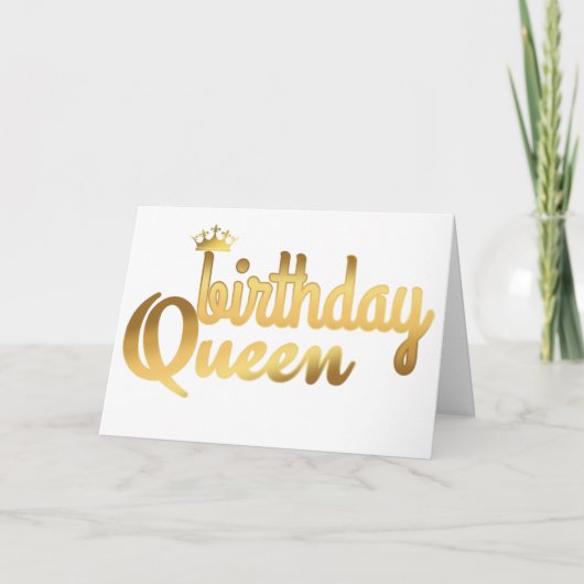 BIRTHDAY QUEEN CARTE シーズンカード (正面)