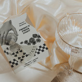 Birthday Retro Poker Night Cocktail Party Invite 招待状