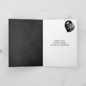 Birthday Retro Typewriter by a Window カード (内部)