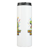 Birthday Roar Cute Dinosaur Birthday Party Design タンブラー (裏面)