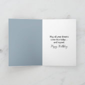 Birthday Robot Ironing Clothes カード (内部)