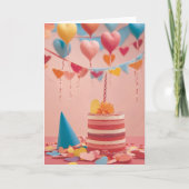 Birthday Robot Overload カード (正面)