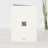 Birthday Sailboat On Calm Ocean Water カード (裏面)