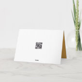 Birthday Scarecrow Wearing a Sombrero and Poncho カード (裏面)