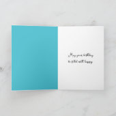 Birthday Seagull Flying With a Bikini Top カード (内部)