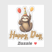 Birthday Sloth Celebration 