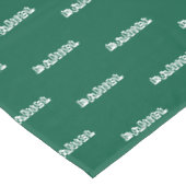 Birthday tablecloth with custom name and color テーブルクロス (アングル)