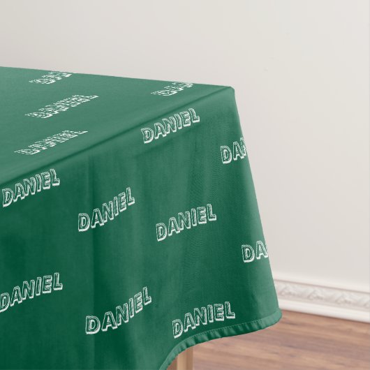 Birthday tablecloth with custom name and color テーブルクロス (インサイチュ)