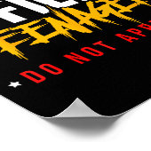 Birthday Teenagers Teenager Do Not Approach  ポスター (角)