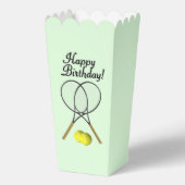 Birthday Tennis Green Sports フェイバーボックス (正面)