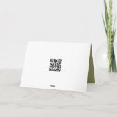 Birthday 'Then Sings My Soul' with Bluebird カード (裏面)