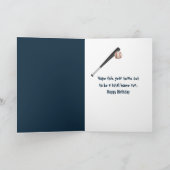 Birthday Tiger Baseball Player #27 Up To Bat カード (内部)