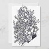 Birthday Times Newborn Birth 案内状 (裏面)