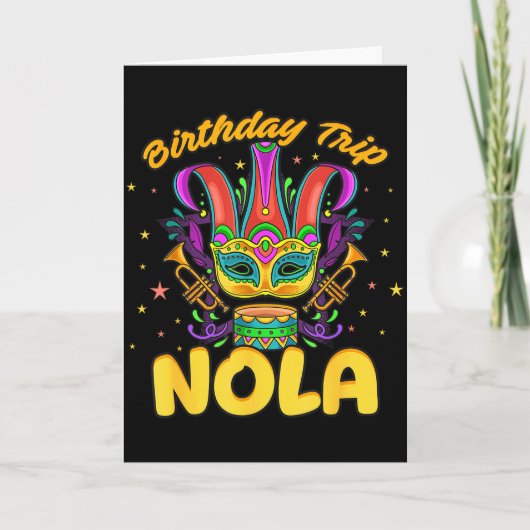 Birthday Trip Nola, So New Orleans You Wouldn't Un カード (正面)