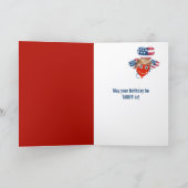 Birthday Trump Speech Bubble カード (内部)