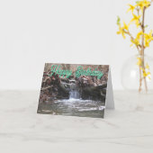 Birthday Wishes カード (黄色い花)