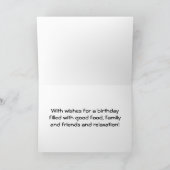 **BIRTHDAY WISHES** FROM SLED DOGS シーズンカード (内部)