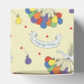 Birthday Wishes - Pastel Yellow フェイバーボックス (上部)