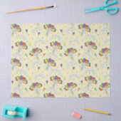 Birthday Wishes - Pastel Yellow Tissue Paper 薄葉紙 (クラフト)