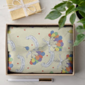 Birthday Wishes - Pastel Yellow Tissue Paper 薄葉紙 (ギフト)