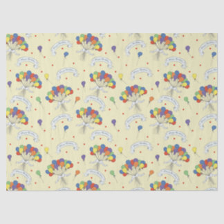 Birthday Wishes - Pastel Yellow Tissue Paper 薄葉紙