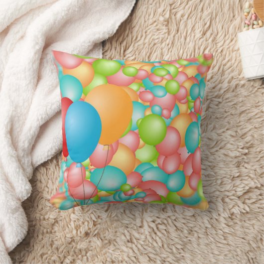 Birthday Wishes Pillow クッション (ブランケット)