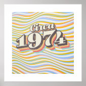 Birthday Year - Circa 1974 ポスター (正面)