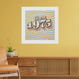 Birthday Year - Circa 1975 ポスター