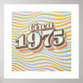 Birthday Year - Circa 1975 ポスター (正面)