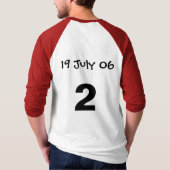BirthdayBoy Tシャツ (裏面)
