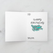 BIRTHDAYcard spangleMASSIVE I漫画 カード (内部)