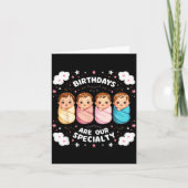 Birthdays Are Our Specialty Funny Labor And Delive カード (正面)