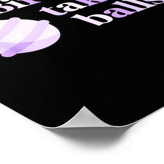 Birthing Takes Peanut Ball Labor And Delivery Nurs ポスター (角)