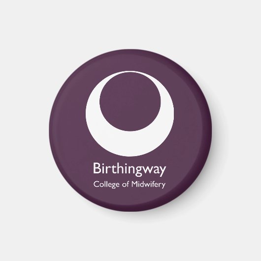 Birthingwayロゴマグネット マグネット (正面)