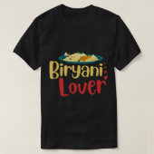 Biryani Lover Desi Bollywood Shaadi Hindi Funny Me Tシャツ (デザイン正面)