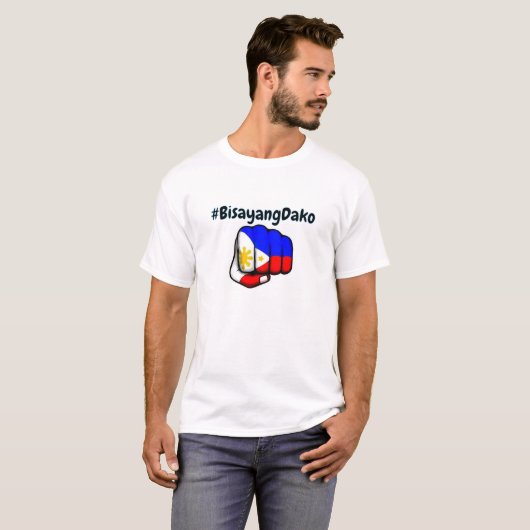 #BisayangDako Tシャツ (正面フル)