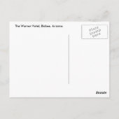 Bisbeeはがき ポストカード (裏面)