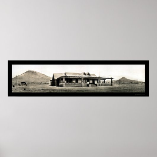 Bisbee AZカントリークラブ写真1909 ポスター (正面)