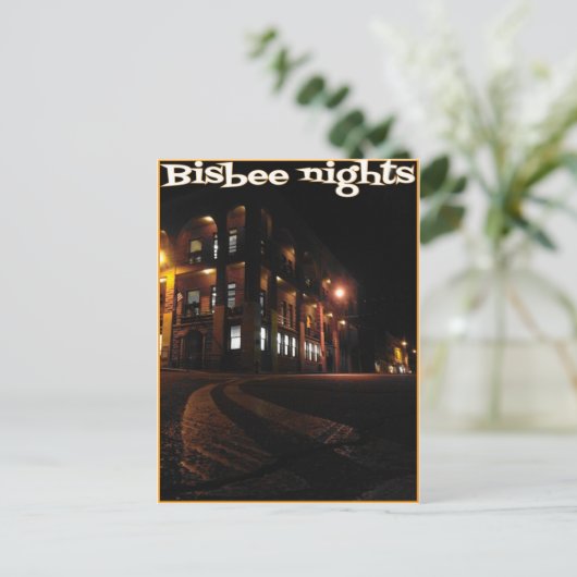 Bisbee Nightsはがき ポストカード (スタンド正面)