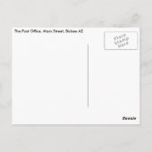 Bisbee Nightsはがき ポストカード (裏面)