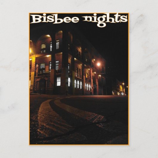 Bisbee Nightsはがき ポストカード (正面)