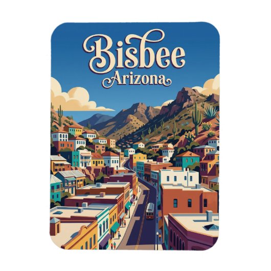 Bisbee USA マグネット (縦)