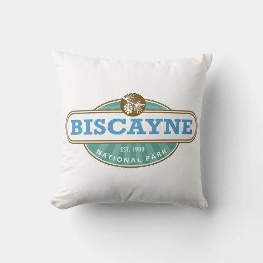 Biscayneの国立公園 クッション (正面)