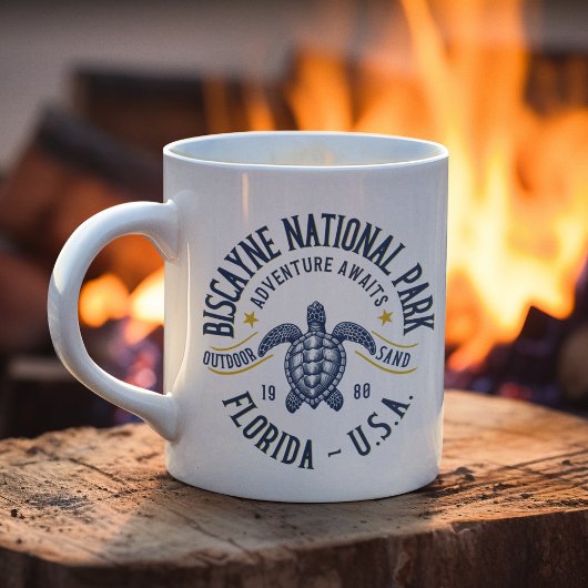 Biscayne Lagoon Reserve Florida コーヒーマグカップ