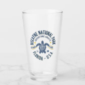 Biscayne Lagoon Reserve Florida タンブラーグラス (正面)