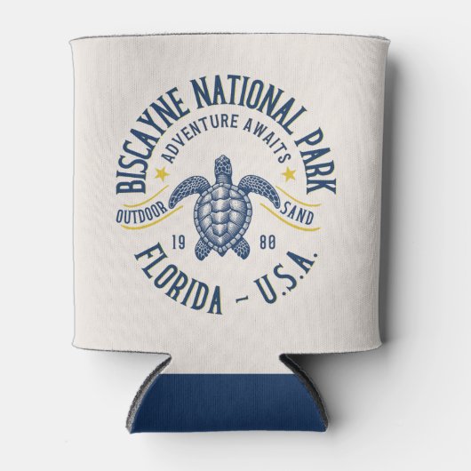 Biscayne Lagoon Reserve Florida 缶クーラー (正面)